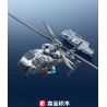 SEMBO 202246 VINH QUANG CỦA NƯỚC MẠNH TRỰC THĂNG HOẠT ĐỘNG TRÊN TÀU SÂN BAY Z-9 bộ đồ chơi xếp lắp ráp ghép mô hình Military Army Quân Sự Bộ Đội 449 khối