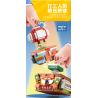 MOYU BLOCK MY97133 97133 NẤM GIẢM CĂNG THẲNG bộ đồ chơi xếp lắp ráp ghép mô hình Movie & Game STRESS RELIEF MUSHROOM Phim Và Trò Chơi 381 khối