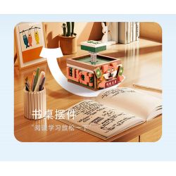 MOYU BLOCK MY97133 97133 NẤM GIẢM CĂNG THẲNG bộ đồ chơi xếp lắp ráp ghép mô hình Movie & Game STRESS RELIEF MUSHROOM Phim Và Trò Chơi 381 khối