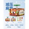 MOYU BLOCK MY97134 97134 MẠT CHƯỢC GIẢM CĂNG THẲNG bộ đồ chơi xếp lắp ráp ghép mô hình STRESS RELIEF MAHJONG 334 khối