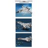 LE YI 82006 MÁY BAY CHIẾN ĐẤU J-15 bộ đồ chơi xếp lắp ráp ghép mô hình Military Army J-15 FIGHTER AIRCRAFT Quân Sự Bộ Đội 1252 khối