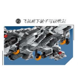 LE YI 82006 MÁY BAY CHIẾN ĐẤU J-15 bộ đồ chơi xếp lắp ráp ghép mô hình Military Army J-15 FIGHTER AIRCRAFT Quân Sự Bộ Đội 1252 khối