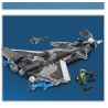 LE YI 81016 TIÊM KÍCH J-20 bộ đồ chơi xếp lắp ráp ghép mô hình Military Army J-20 FIGHTER AIRCRAFT Quân Sự Bộ Đội 618 khối