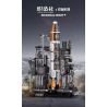 KOZOSHA D2201 2201 NGÀNH CÔNG NGHIỆP CỐT LÕI TRẠM PHÓNG TÊN LỬA bộ đồ chơi xếp lắp ráp ghép mô hình City Thành Phố 2166 khối