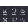 KOZOSHA D2201 2201 NGÀNH CÔNG NGHIỆP CỐT LÕI TRẠM PHÓNG TÊN LỬA bộ đồ chơi xếp lắp ráp ghép mô hình City Thành Phố 2166 khối