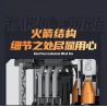 KOZOSHA D2201 2201 NGÀNH CÔNG NGHIỆP CỐT LÕI TRẠM PHÓNG TÊN LỬA bộ đồ chơi xếp lắp ráp ghép mô hình City Thành Phố 2166 khối