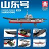 LE YI 92001 TÀU SÂN BAY SƠN ĐÔNG bộ đồ chơi xếp lắp ráp ghép mô hình Military Army Quân Sự Bộ Đội 2006 khối