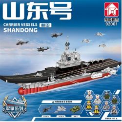 LE YI 92001 TÀU SÂN BAY SƠN ĐÔNG bộ đồ chơi xếp lắp ráp ghép mô hình Military Army Quân Sự Bộ Đội 2006 khối