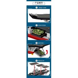 LE YI 92001 TÀU SÂN BAY SƠN ĐÔNG bộ đồ chơi xếp lắp ráp ghép mô hình Military Army Quân Sự Bộ Đội 2006 khối