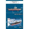 LE YI 92001 TÀU SÂN BAY SƠN ĐÔNG bộ đồ chơi xếp lắp ráp ghép mô hình Military Army Quân Sự Bộ Đội 2006 khối