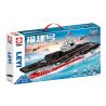 LE YI 92002 TÀU SÂN BAY PHÚC KIẾN bộ đồ chơi xếp lắp ráp ghép mô hình Military Army Quân Sự Bộ Đội 2182 khối