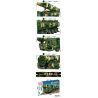 LE YI 88003 XE TÊN LỬA ĐẠN ĐẠO DONGFENG 41 bộ đồ chơi xếp lắp ráp ghép mô hình Military Army DF-41 BALLISTIC MISSILE Quân Sự Bộ Đội 350 khối