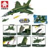 LE YI 81017 MÁY BAY CHIẾN ĐẤU PHẢN LỰC SIÊU THANH HẠNG NHẸ J-7 bộ đồ chơi xếp lắp ráp ghép mô hình Military Army J-20 LIGHT Quân Sự Bộ Đội 686 khối