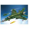 LE YI 81017 MÁY BAY CHIẾN ĐẤU PHẢN LỰC SIÊU THANH HẠNG NHẸ J-7 bộ đồ chơi xếp lắp ráp ghép mô hình Military Army J-20 LIGHT Quân Sự Bộ Đội 686 khối