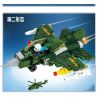 LE YI 81017 MÁY BAY CHIẾN ĐẤU PHẢN LỰC SIÊU THANH HẠNG NHẸ J-7 bộ đồ chơi xếp lắp ráp ghép mô hình Military Army J-20 LIGHT Quân Sự Bộ Đội 686 khối