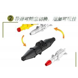 LE YI 81017 MÁY BAY CHIẾN ĐẤU PHẢN LỰC SIÊU THANH HẠNG NHẸ J-7 bộ đồ chơi xếp lắp ráp ghép mô hình Military Army J-20 LIGHT Quân Sự Bộ Đội 686 khối