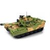 LE YI 66015 XE TĂNG CHIẾN ĐẤU CHỦ LỰC T80U bộ đồ chơi xếp lắp ráp ghép mô hình Military Army T-80U DEFENCE FOR PEACE Quân Sự Bộ Đội 1356 khối