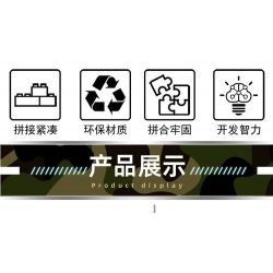 LE YI 66015 XE TĂNG CHIẾN ĐẤU CHỦ LỰC T80U bộ đồ chơi xếp lắp ráp ghép mô hình Military Army T-80U DEFENCE FOR PEACE Quân Sự Bộ Đội 1356 khối