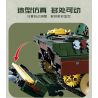 Kazi KY82061 82061 PHÁO CHỐNG TĂNG PANTHER G2 CỦA ĐỨC bộ đồ chơi xếp lắp ráp ghép mô hình Military Army G2 CHEETAH TANK Quân Sự Bộ Đội 1420 khối