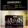ZHEGAO 957005 HOA HỒNG bộ đồ chơi xếp lắp ráp ghép mô hình Creator Sáng Tạo