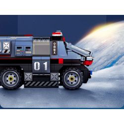 WISE BLOCK AULDEY HA390101 390101 ĐỘI THÁM HIỂM KHÔNG GIAN SÂU bộ đồ chơi xếp lắp ráp ghép mô hình 617 khối