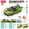 ACHKO 70050 XE ĐIỀU KHIỂN TỪ XA MÀU XANH LÁ CÂY tỷ lệ 1:20 bộ đồ chơi xếp lắp ráp ghép mô hình Racers Đua Tốc Độ 275 khối
