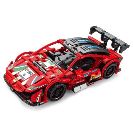 ACHKO 70019 CÔNG NGHỆ TÔ ĐIỀU KHIỂN TỪ XA FERRARI MÀU ĐỎ tỷ lệ 1:16 bộ đồ chơi xếp lắp ráp ghép mô hình Technic Kỹ Thuật Công Nghệ Cao Mô Hình Phương Tiện 440 khối