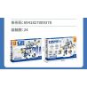 SEMBO 106067 VINH QUANG BÁ CHỦ LONG MARCH 5 STAR STREAMER BB bộ đồ chơi xếp lắp ráp ghép mô hình 504 khối
