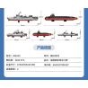 SEMBO 208125 MỘT QUỐC GIA HÙNG MẠNH NHÓM TÁC CHIẾN TÀU SÂN BAY PHÚC KIẾN tỷ lệ 1:650 bộ đồ chơi xếp lắp ráp ghép mô hình 3844 khối