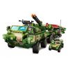 SEMBO 203178 XE TIỆN ÍCH BOBCAT bộ đồ chơi xếp lắp ráp ghép mô hình Military Army Quân Sự Bộ Đội 680 khối