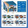 SEMBO 714328 714329 714330 714331 ĐỘI TÀU MÁT MẺ 4 MẪU bộ đồ chơi xếp lắp ráp ghép mô hình Racers Đua Tốc Độ 711 khối