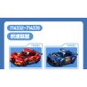 SEMBO 714332 THẾ GIỚI XE NỔI TIẾNG 714332 bộ đồ chơi xếp lắp ráp ghép mô hình Speed Champions Racing Cars Đua Xe Công Thức 200 khối