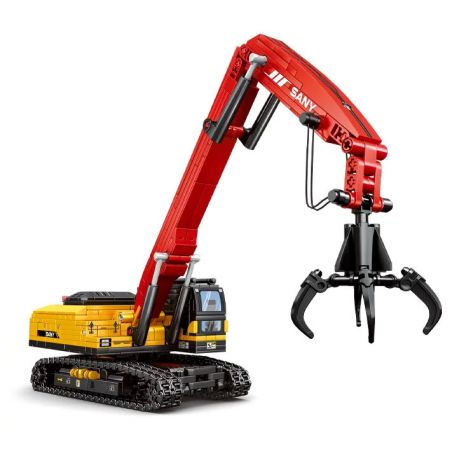 SEMBO 712053 712054 712055 712056 CÔNG NGHIỆP NẶNG SANY 4 TỔ HỢP GẮP bộ đồ chơi xếp lắp ráp ghép mô hình City Thành Phố 918 khối