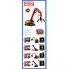SEMBO 712053 712054 712055 712056 CÔNG NGHIỆP NẶNG SANY 4 TỔ HỢP GẮP bộ đồ chơi xếp lắp ráp ghép mô hình City Thành Phố 918 khối