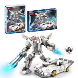 WOMA C3005 3005 MÁY BIẾN HÌNH MŨI TÊN BAY bộ đồ chơi xếp lắp ráp ghép mô hình Racers Đua Tốc Độ 354 khối