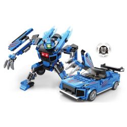 WOMA C3008 3008 CƠ KHÍ RUSH LƯỠI DAO bộ đồ chơi xếp lắp ráp ghép mô hình Racers Đua Tốc Độ 352 khối