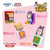 FUNIFY W8013 8013 NAM CHÂM TỦ LẠNH HÀNG NGÀY CỦA POP VÀ PIPI 8 KIỂU bộ đồ chơi xếp lắp ráp ghép mô hình Movie & Game Phim Và Trò Chơi