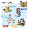 FUNIFY W8013 8013 NAM CHÂM TỦ LẠNH HÀNG NGÀY CỦA POP VÀ PIPI 8 KIỂU bộ đồ chơi xếp lắp ráp ghép mô hình Movie & Game Phim Và Trò Chơi