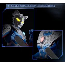 BLOKEES 73703 PHIÊN BẢN HUYỀN THOẠI ULTRAMAN ZERO bộ đồ chơi xếp lắp ráp ghép mô hình Movie & Game Phim Và Trò Chơi