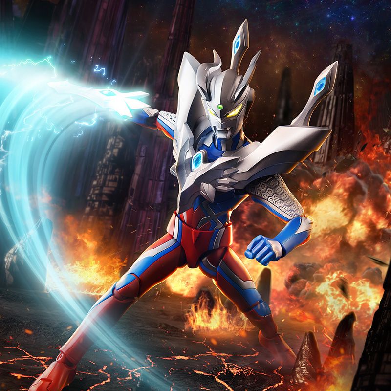 BLOKEES 73703 PHIÊN BẢN HUYỀN THOẠI ULTRAMAN ZERO bộ đồ chơi xếp lắp ráp ghép mô hình Movie & Game Phim Và Trò Chơi