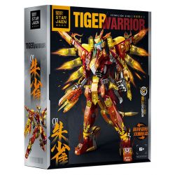 STAR AMOUNT 61003 MECHA QUÁI THÚ THẦN THOẠI CHIẾN BINH SUZAKU bộ đồ chơi xếp lắp ráp ghép mô hình TIGER WARRIOR 511 khối