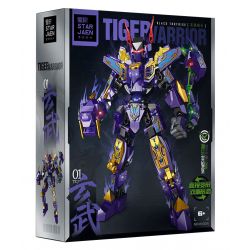 STAR AMOUNT 61004 HUYỀN VŨ CHIẾN BINH QUÁI VẬT THẦN THOẠI MECHA bộ đồ chơi xếp lắp ráp ghép mô hình TIGER WARRIOR 538 khối