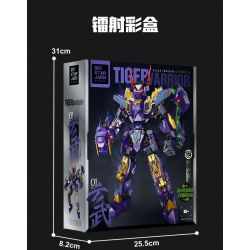 STAR AMOUNT 61004 HUYỀN VŨ CHIẾN BINH QUÁI VẬT THẦN THOẠI MECHA bộ đồ chơi xếp lắp ráp ghép mô hình TIGER WARRIOR 538 khối