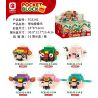 FORANGE FC8142 8142 TIÊN JENGA 6 LOẠI bộ đồ chơi xếp lắp ráp ghép mô hình 648 khối