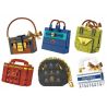 FORANGE FC8296 8296 JMBRICKLAYER 20144 TÚI XÁCH THỜI TRANG 2.0 6 KIỂU bộ đồ chơi xếp lắp ráp ghép mô hình 736 khối