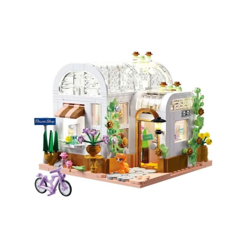 FORANGE FC8515 8515 non Lego SHOP HOA 6 PHONG CÁCH bộ đồ chơi xếp lắp ráp ghép mô hình Creator DREAM COTTAGE Sáng Tạo 561 khối