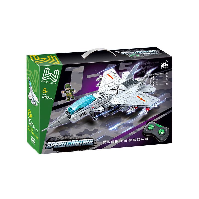 WISE BLOCK AULDEY HA389147 389147 MÁY BAY CHIẾN ĐẤU TRÊN TÀU SÂN J-15 bộ đồ chơi xếp lắp ráp ghép mô hình Military Army Quân Sự Bộ Đội 370 khối