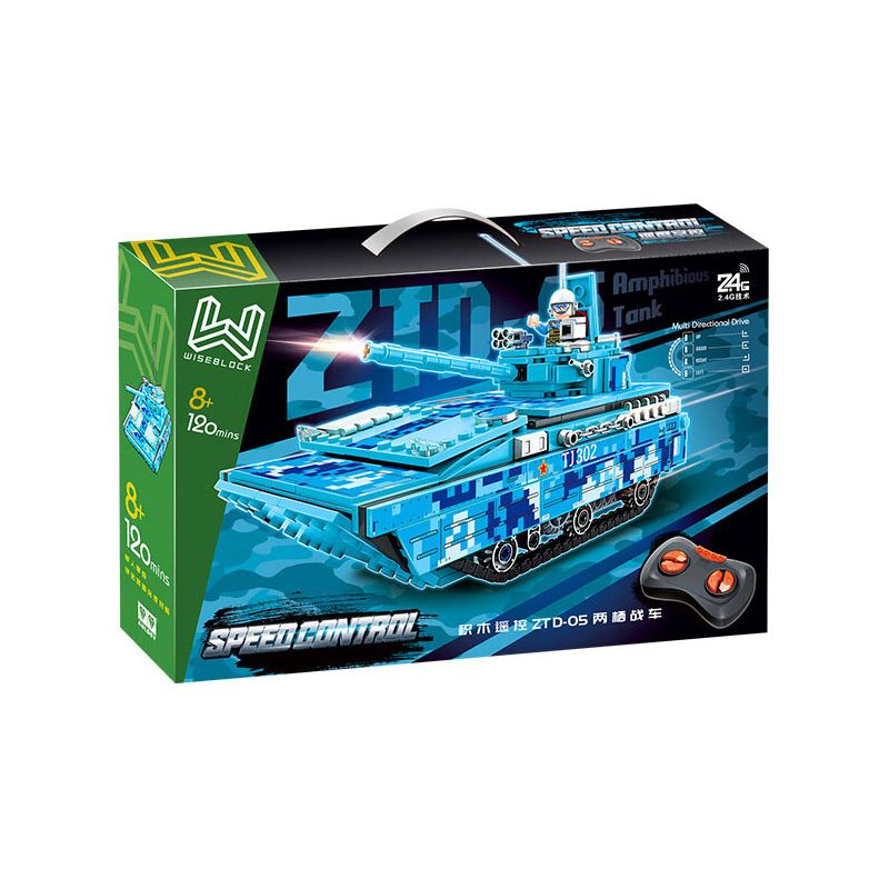 WISE BLOCK AULDEY HA389144 389144 XE CHIẾN ĐẤU ĐỔ BỘ ZBD-05 bộ đồ chơi xếp lắp ráp ghép mô hình Military Army Quân Sự Bộ Đội 431 khối