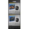 CADA DOUBLEE D013-001 013-001 BỘ LỐP GOODYEAR 1:8 tỷ lệ 1:8 bộ đồ chơi xếp lắp ráp ghép mô hình Technic Kỹ Thuật Công Nghệ Cao Mô Hình Phương Tiện 4 khối