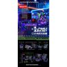 WANGAO 288022 NHÓM THỂ THAO ĐIỆN TỬ SỐ 1 CỦA EVA DÀNH CHO GIA ĐÌNH bộ đồ chơi xếp lắp ráp ghép mô hình